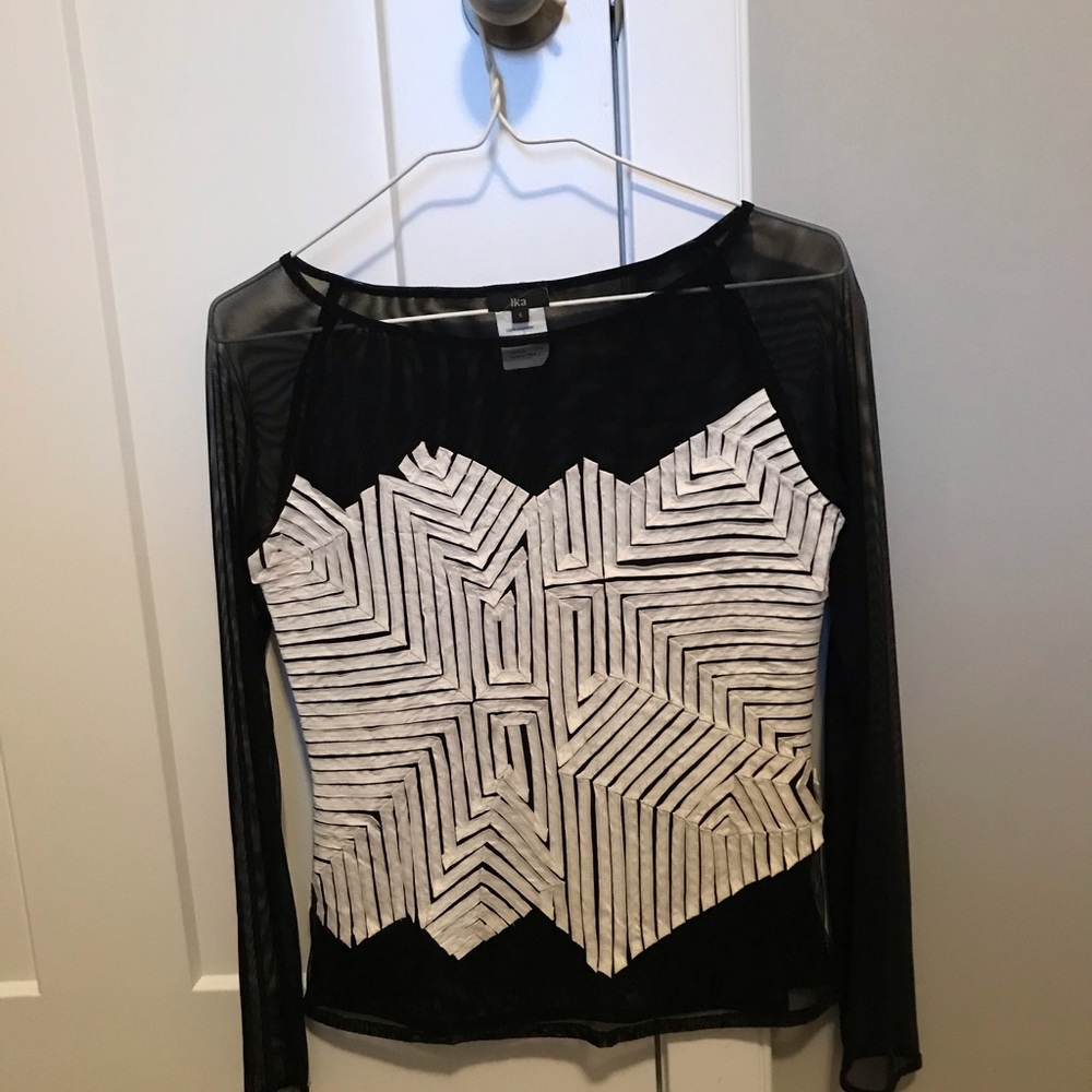 Ika sheer blouse